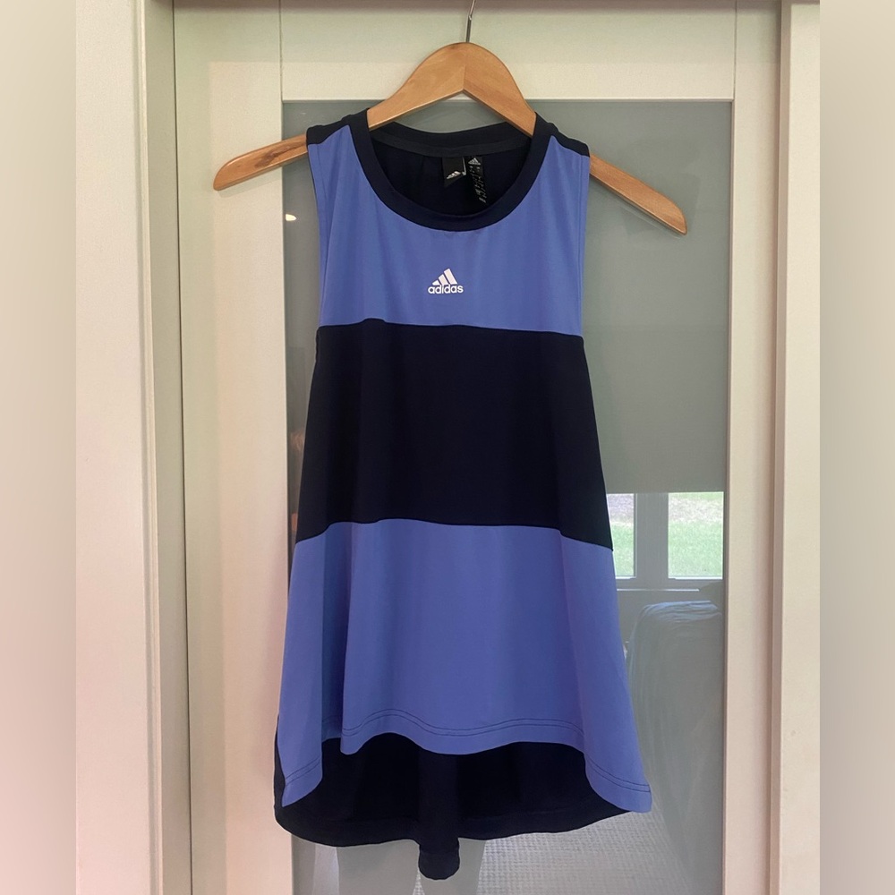 Adidas size L Racerback Hi/Low Tank